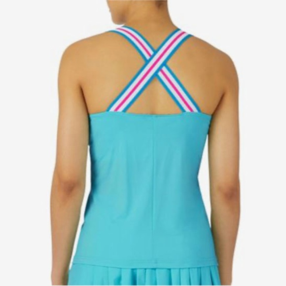 Tie Breaker Cross Back Tank NWOT Sz Small - Picture 3 of 3